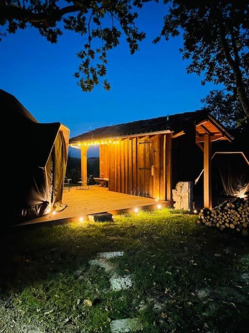 Dome Insolite Cedre Jacuzzi Et Petits Dejeuners Inclus Lagraulet-du-Gers Luaran gambar