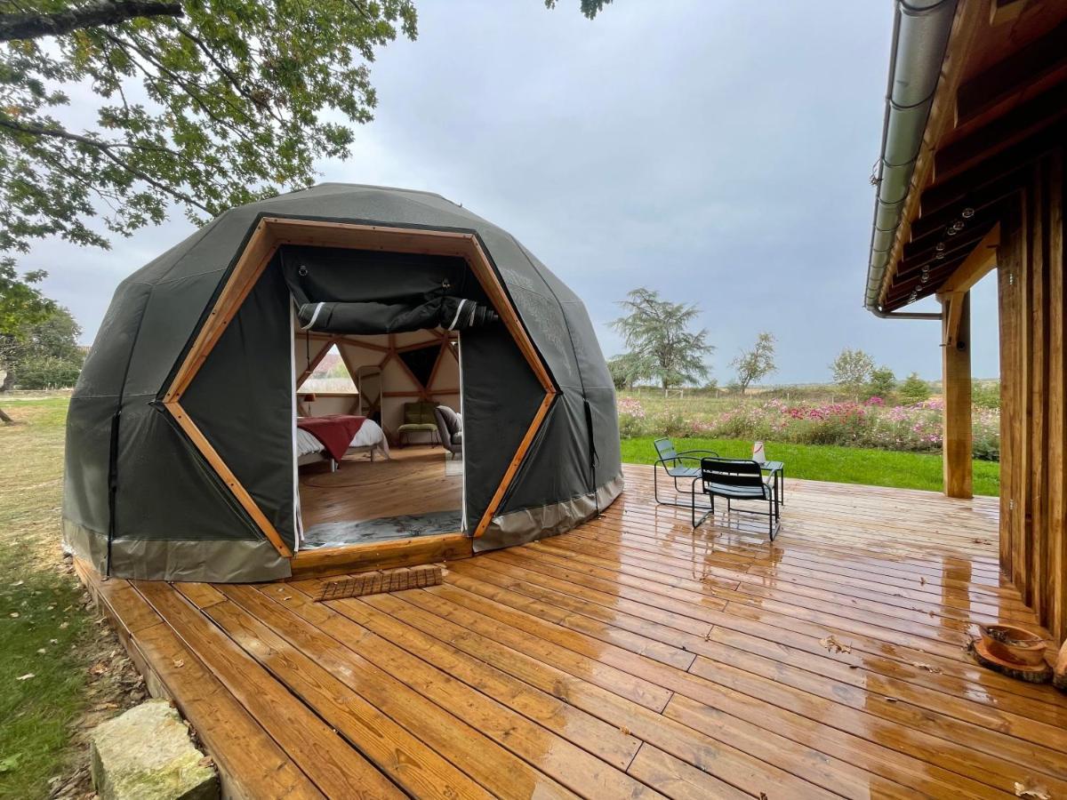 Dome Insolite Cedre Jacuzzi Et Petits Dejeuners Inclus Lagraulet-du-Gers Luaran gambar