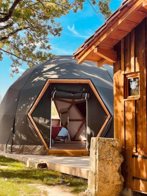 Dome Insolite Cedre Jacuzzi Et Petits Dejeuners Inclus Lagraulet-du-Gers Luaran gambar