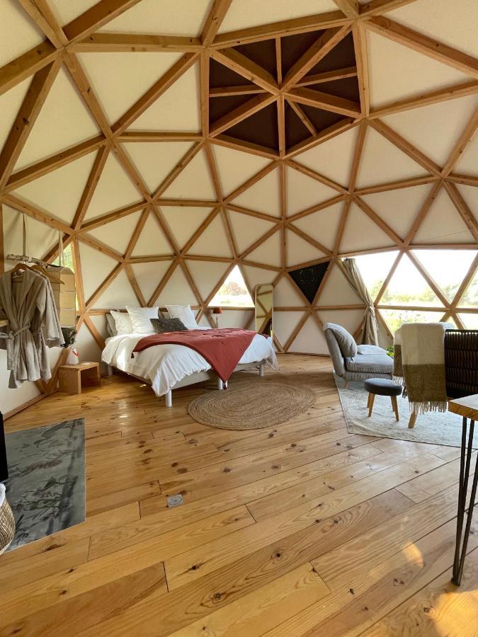 Dome Insolite Cedre Jacuzzi Et Petits Dejeuners Inclus Lagraulet-du-Gers Luaran gambar